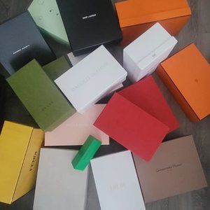 Lot of designer boxes